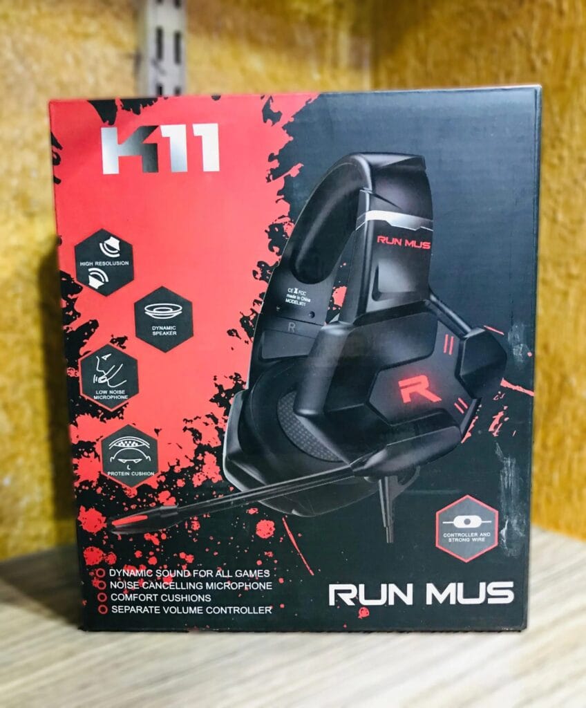 Run Mus K11 Gaming Headphones