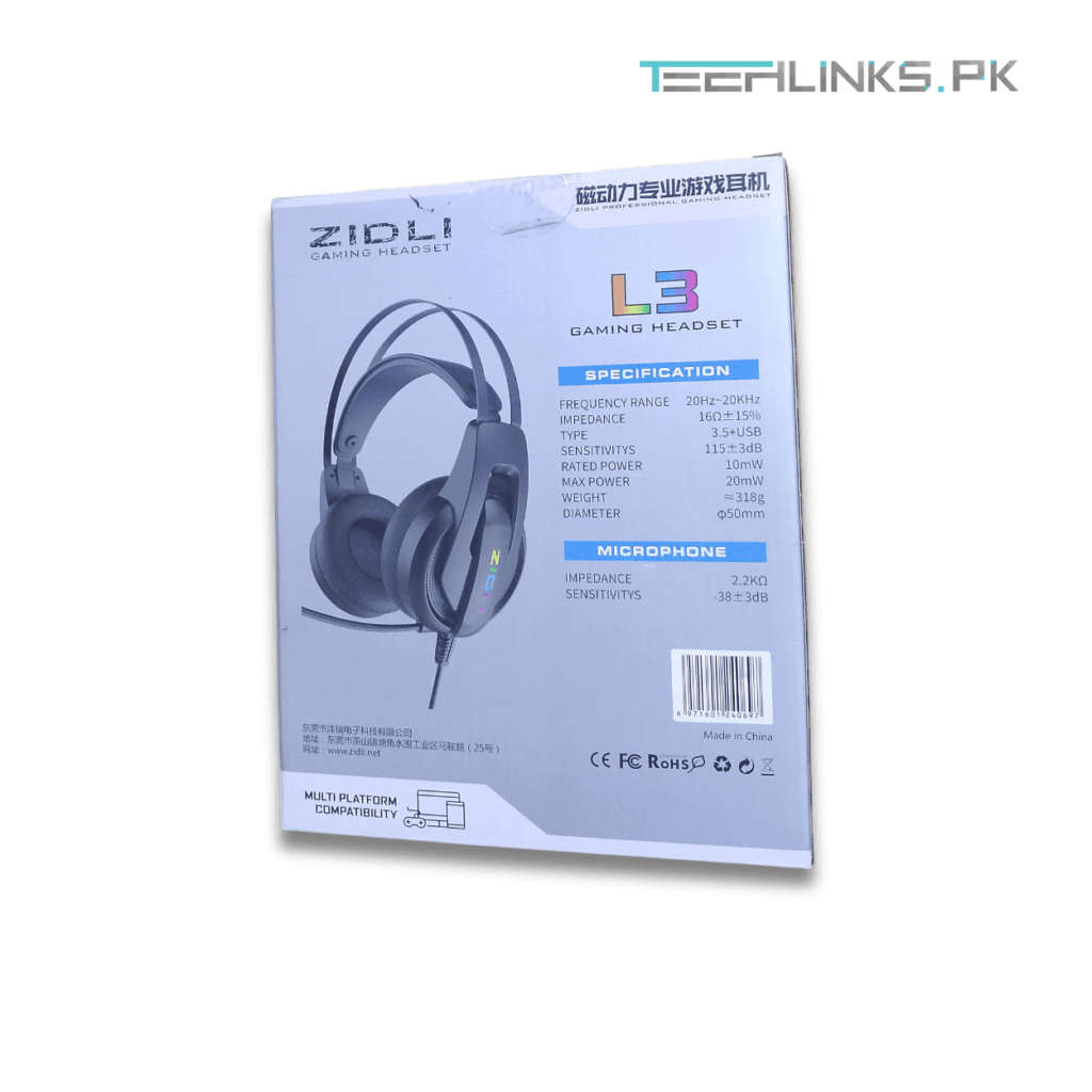 ZIDLI L3 Pro Headphone