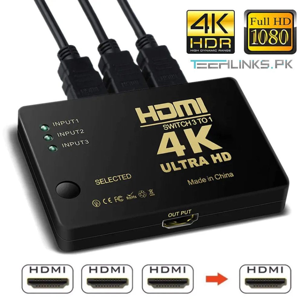 HDMI Switcher 3 Port