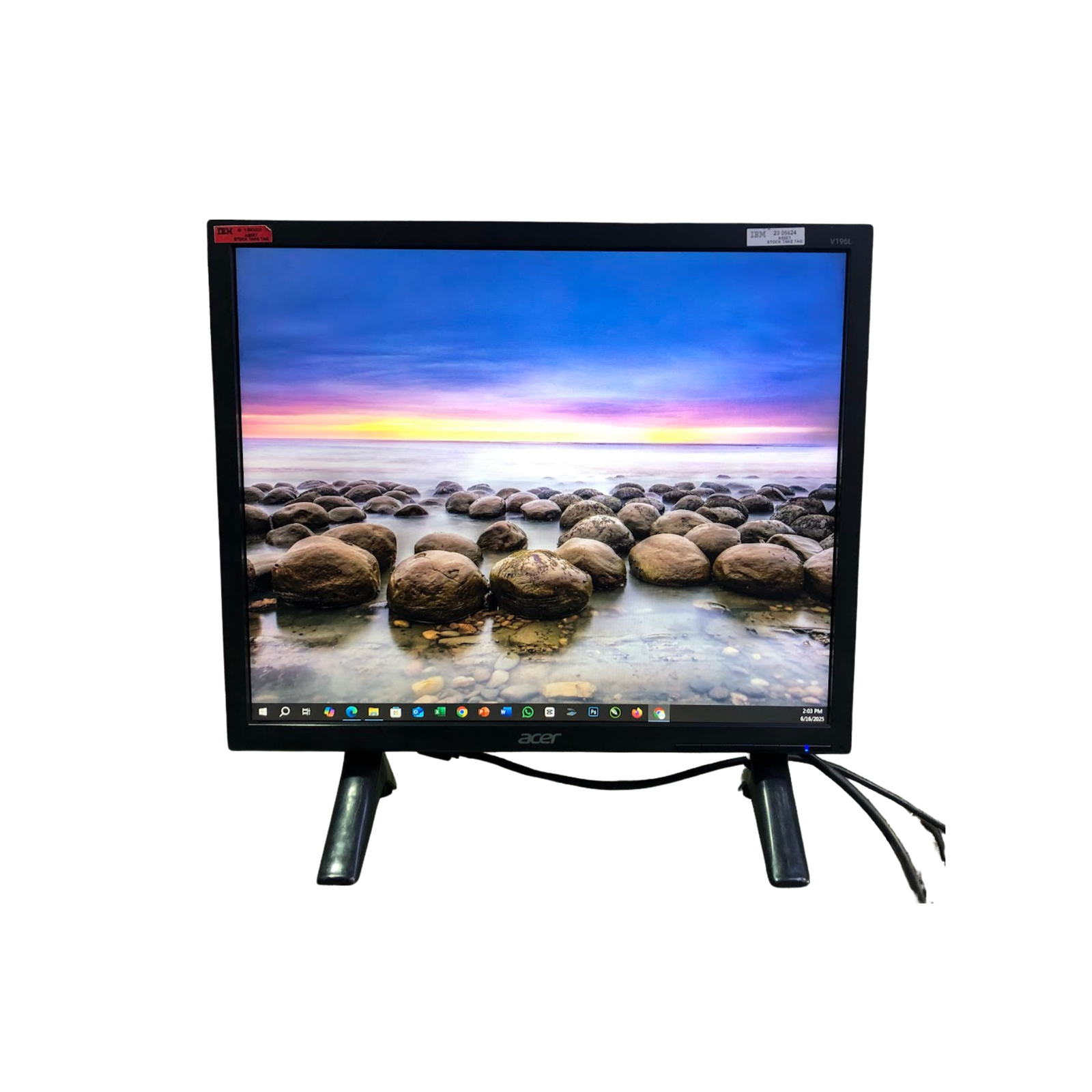 1 Acer V196L Monitor