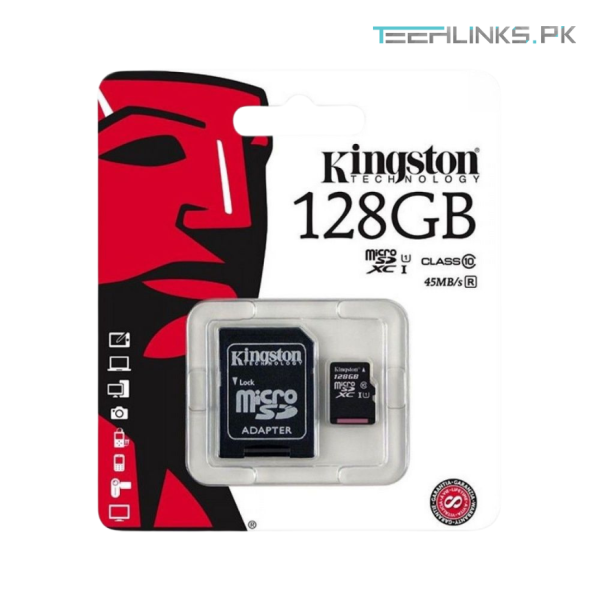Kingston 128GB Micro SD Card – Expand Storage for Smartphones & Cameras