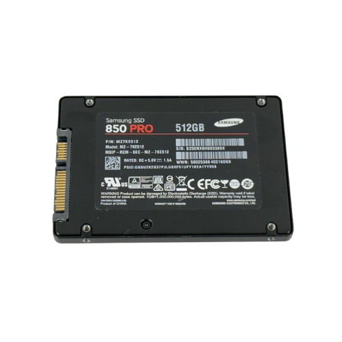 512GB SSD Branded (Used) – High-Speed & Reliable Solid State Drive