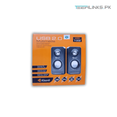 Kisonli T-002 USB Multimedia Speakers