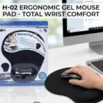 Mouse pad with gel cushion