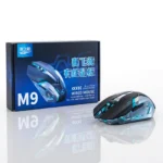 M9 Wired Gaming Mouse - Ergonomic Optical Computer Mouse with RGB Breathing Light, 3600 DPI, Skin-Friendly Grip for PC/Laptop - Image 2