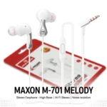 Noise Isolating In-Ear Wired Headset with Inline Mic & Universal 3.5mm Plug
