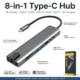 8-in-1 USB C Hub Adapter