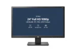 HP 24uh 24-Inch Full HD 1080p LED Backlit Desktop Monitor, 1920x1080 60Hz, 5ms Response, HDMI DVI-D VGA Triple Input, VESA Mountable Anti-Glare TN Screen Computer Display