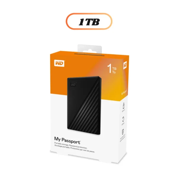 WD My Passport 1TB Portable Drive